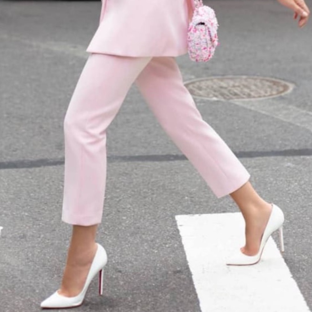 Something navy pants for matching jacket